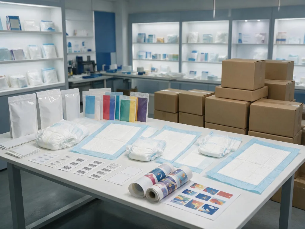 OEM private label disposable hygiene products for adult baby and pet care
