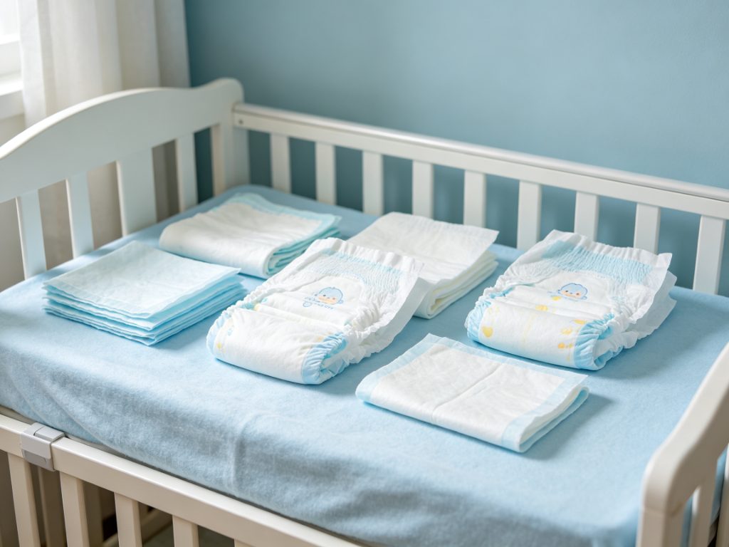 baby diapers and baby underpads for private label baby care products