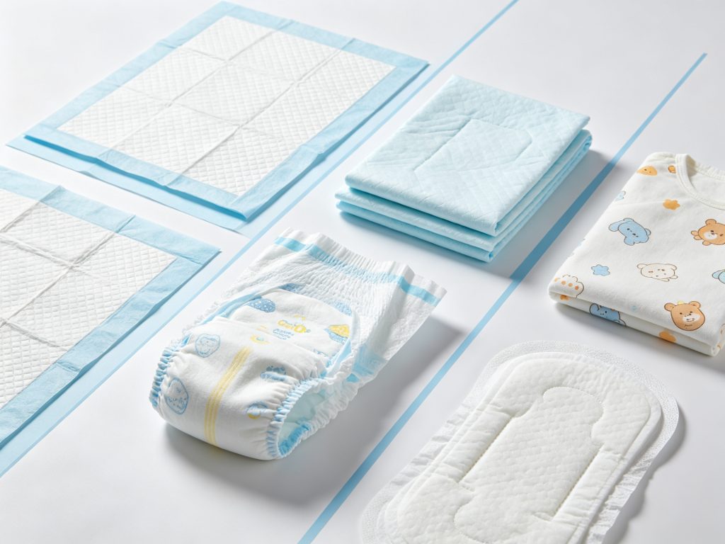 disposable hygiene products matched to different applications