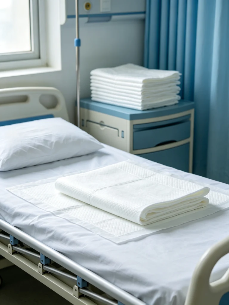 hongfa disposable adult underpads hospital bed pads
