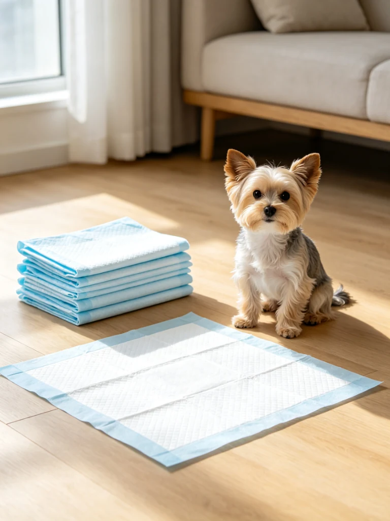 Disposable pet training pads and puppy pee pads manufactured by Hongfa