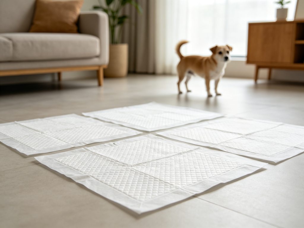 pet pads and puppy training pads for indoor pet care