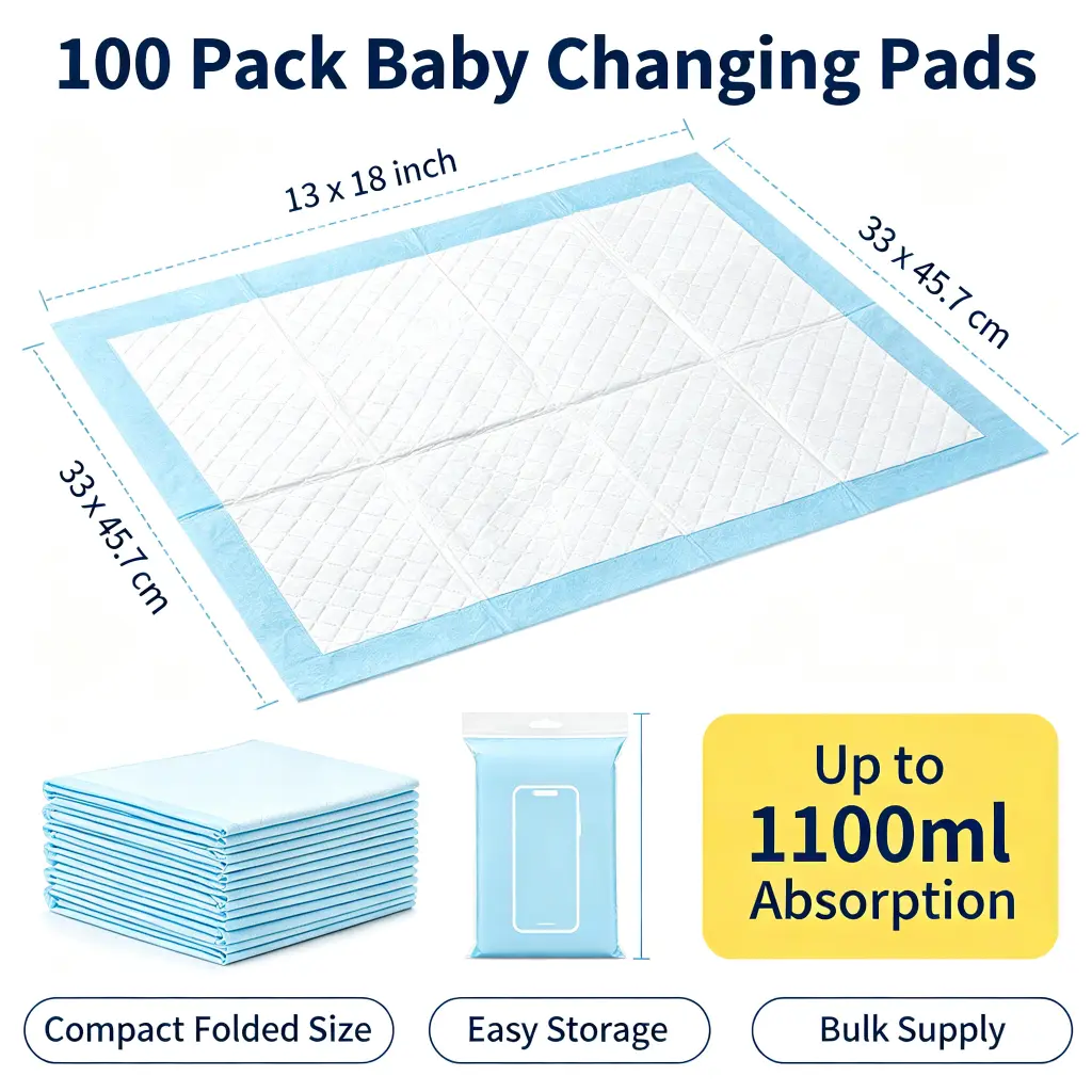 OEM Custom Baby Underpads Manufacturer for Private Label Brands