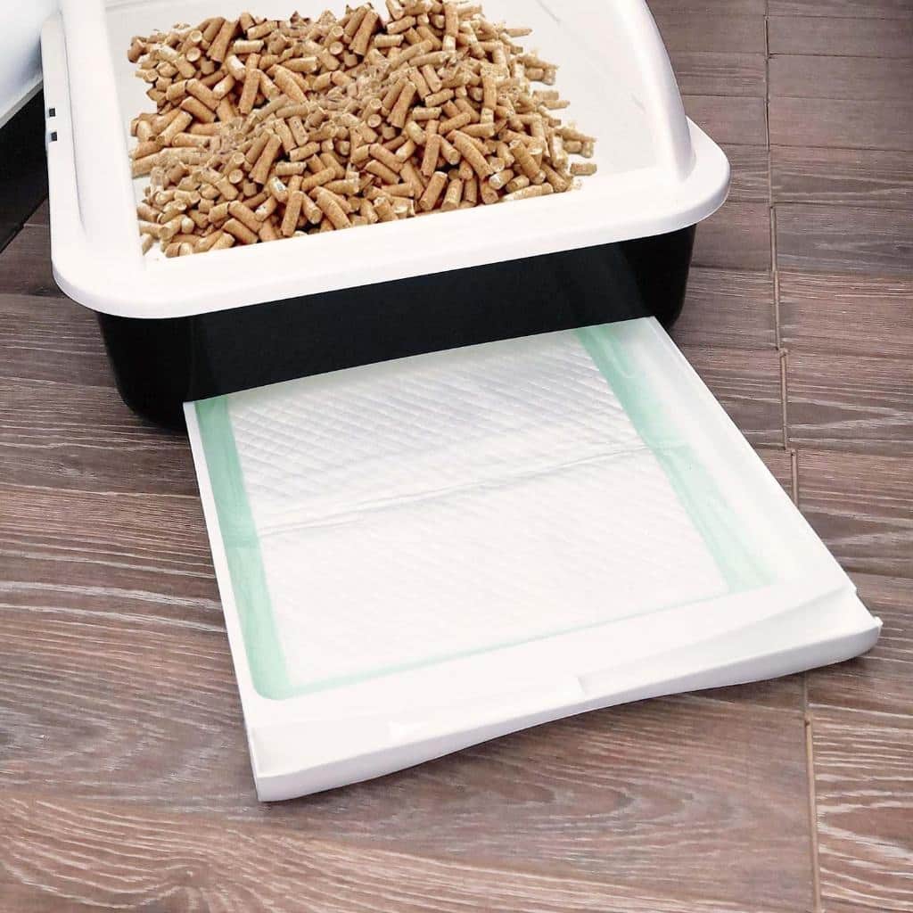 waterproof leak proof cat litter pads for pee absorption under litter box