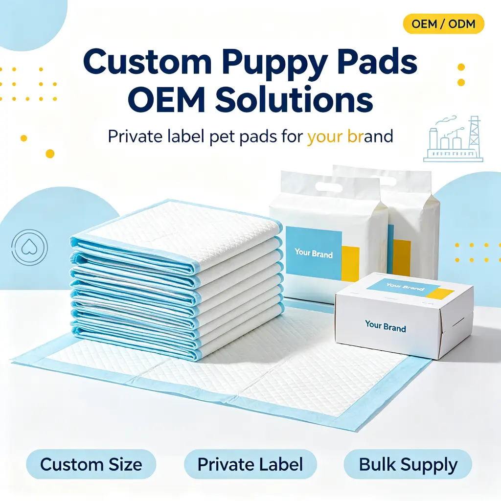OEM Custom Pet Pads for Private Label Pet Care Brands