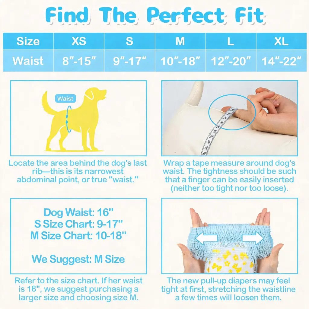 Disposable Dog Diapers for Everyday Pet Hygiene