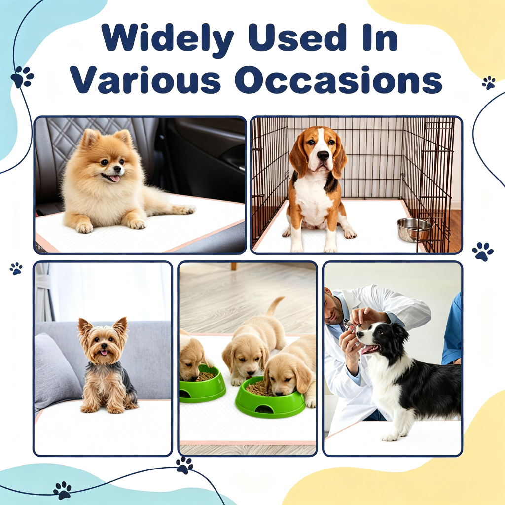 multi use dog potty pads for home crates travel kennels and pet care