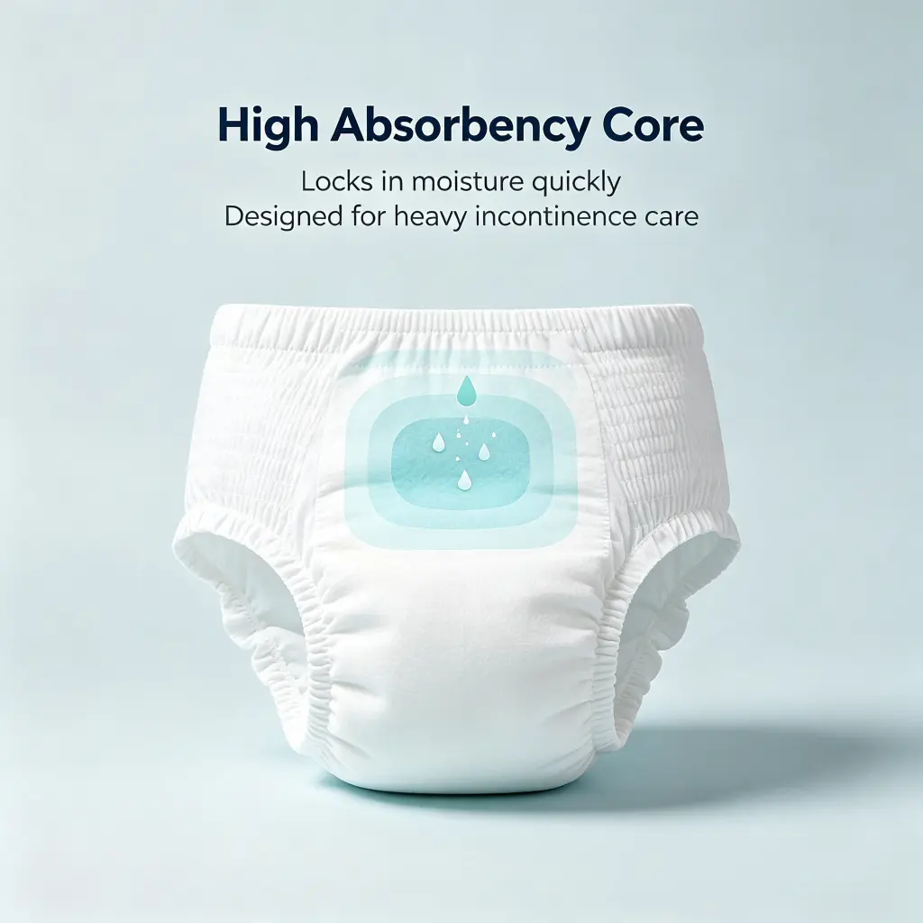 Breathable Adult Diapers for Comfortable Incontinence Care