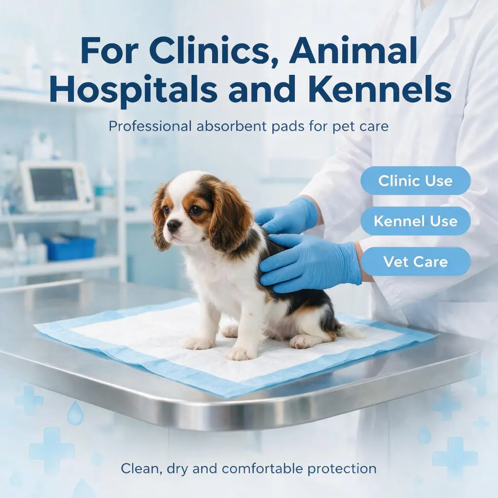 Veterinary & Pet Hospital Pads for Clinics, Animal Hospitals and Kennels